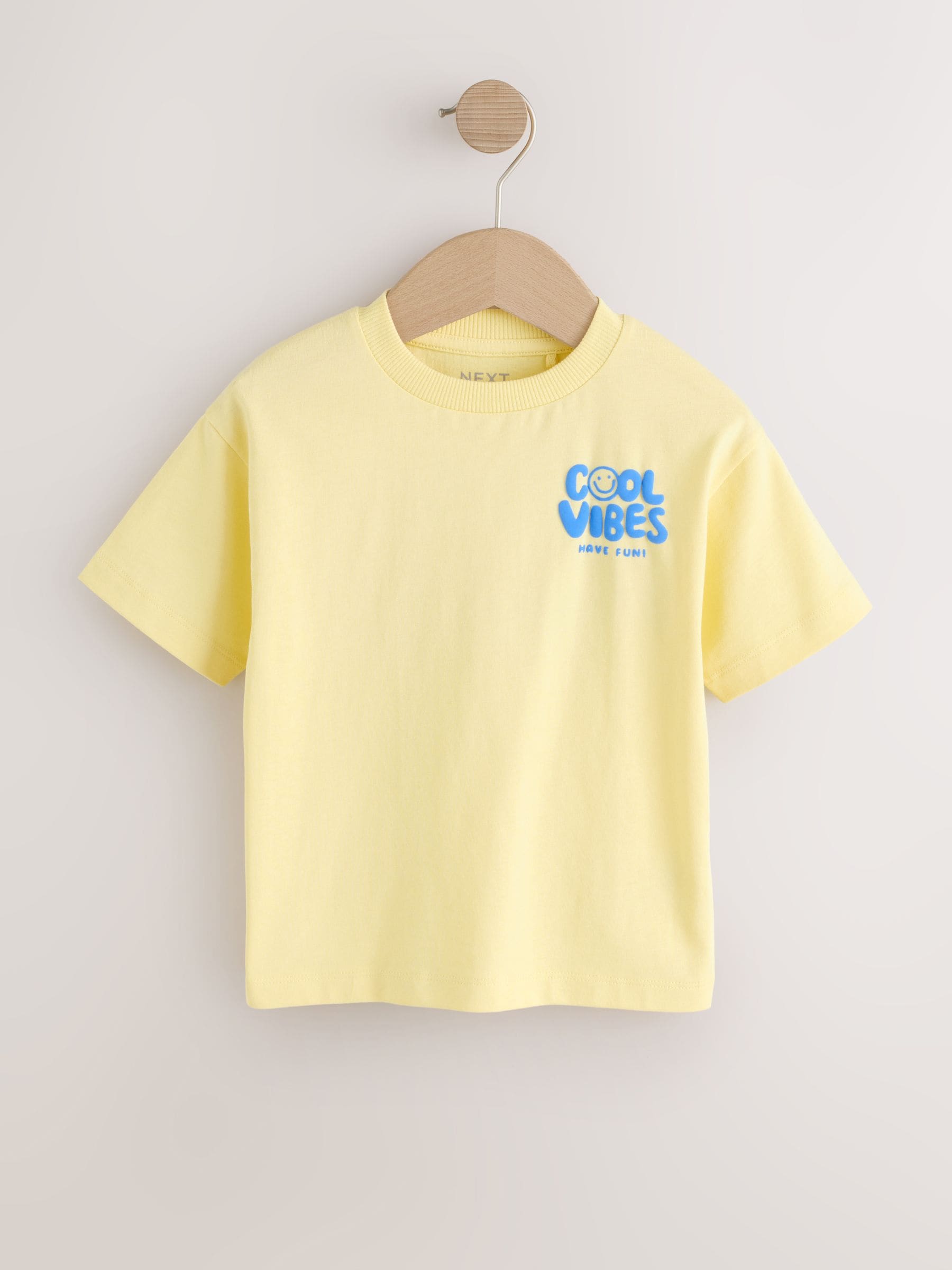 Buy Blue Cool Vibes Short Sleeve Graphic T-Shirt (3mths-7yrs) from