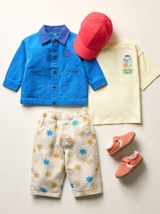 Blue Cool Vibes Short Sleeve Graphic T-Shirt (3mths-7yrs) - Image 5 of 5