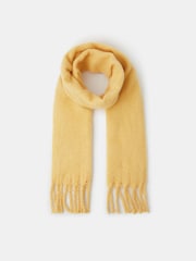 Accessorize Yellow Super Soft Plain Scarf - Image 1 of 2