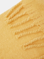 Accessorize Yellow Super Soft Plain Scarf - Image 2 of 2
