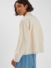 Accessorize Natural Mirror Embroidered Jacket - Image 2 of 4