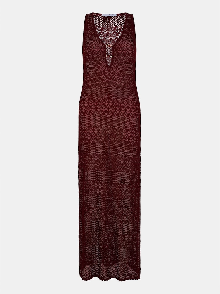 Accessorize Sleeveless Knitted Maxi Dress - صورة 4 من 4 Accessorize Sleeveless Knitted Maxi Dress - صورة 4 من 4