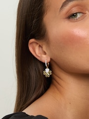 Mood Gold Plated Clover Earrings - Gift Box - Image 5 of 5