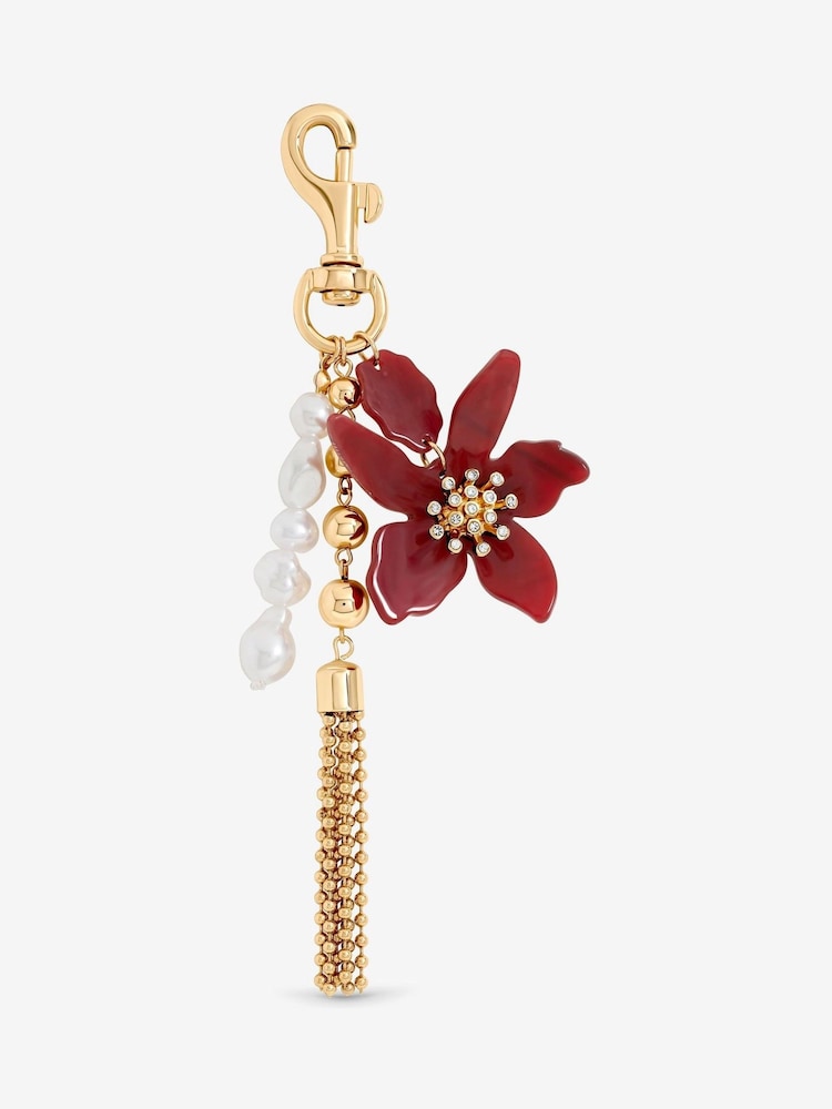 Mood Gold Plated Floral Bag Charm - Image 1 of 2