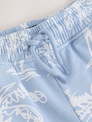 Blue Palm Sporty Fit Basic Shorts (3-16yrs) - Image 7 of 8