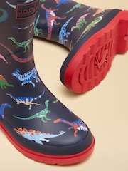 Jūras kara flotes dinozaurs - Joules Kids' Printed Welly - Attēls 5 no 6