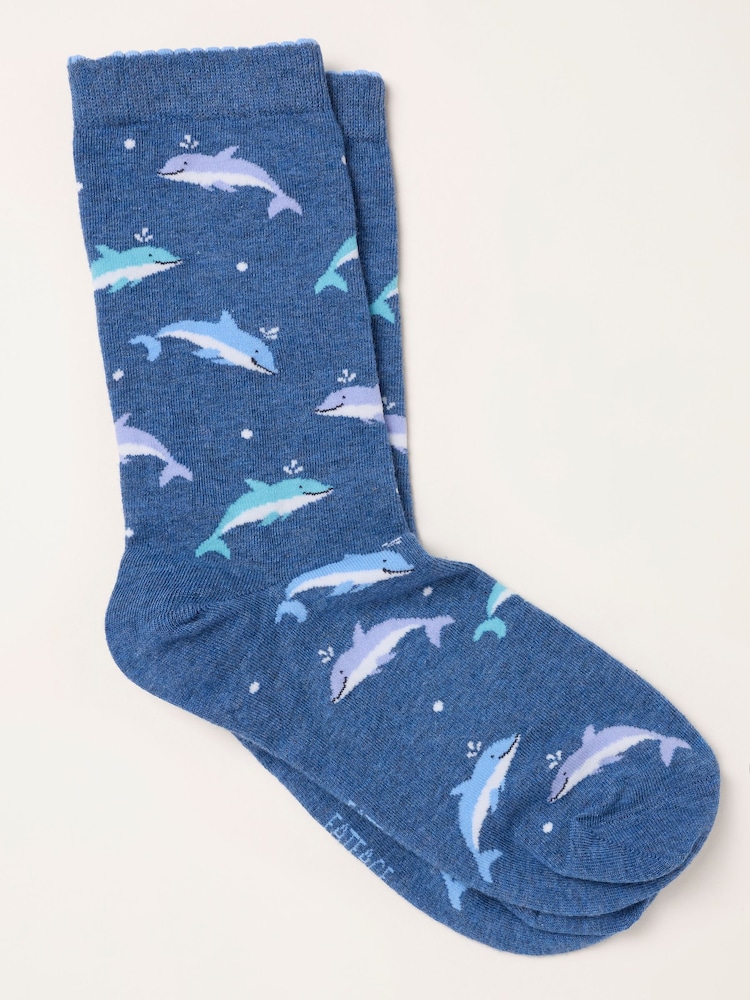 FatFace Dolphin Socks - Imaginea 1 din 2