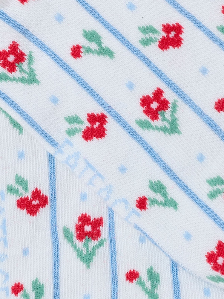 FatFace Floral Trainer Socks - Bild 2 von 2