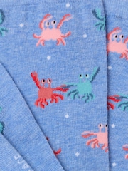FatFace Blue Crab Socks - Image 2 of 2