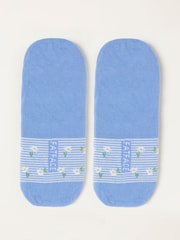 FatFace Blue Floral Footsie - Image 2 of 2