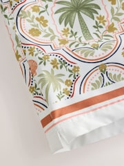 Ekru - Palm Print 5 Inch Swim Shorts - Attēls 9 no 10