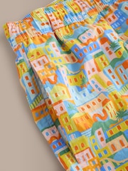 Multicolour City Scene - Signature Liberty Print Swim Shorts - Εικόνα 3 από 4