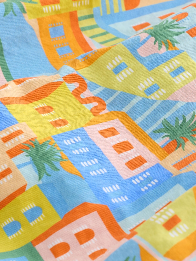 Multicolour City Scene - Signature Liberty Print Swim Shorts - Εικόνα 4 από 4