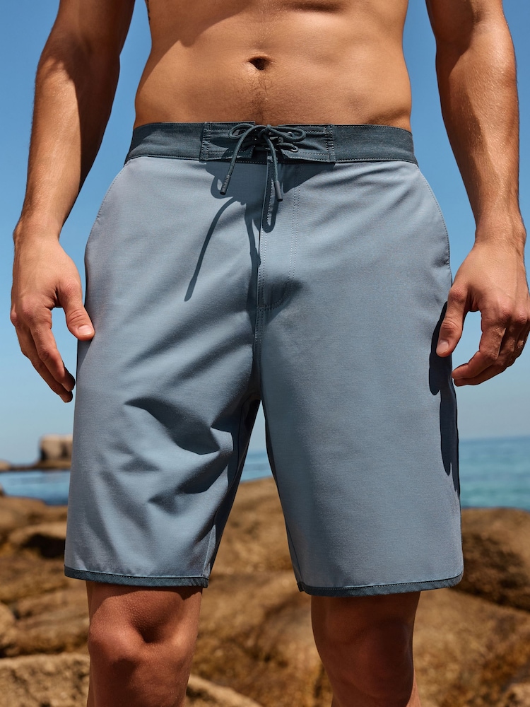 Mid Blue Motionflex Boardshort 9" - Image 1 of 7
