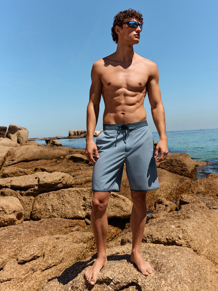 Mid Blue Motionflex Boardshort 9" - Image 2 of 7