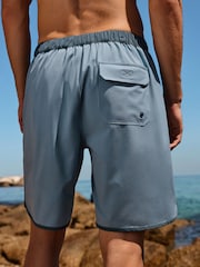 Mid Blue Motionflex Boardshort 9" - Image 3 of 7