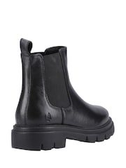 Hush Puppies Raya 2 Leather Chelsea Black Boots - Bild 3 von 3