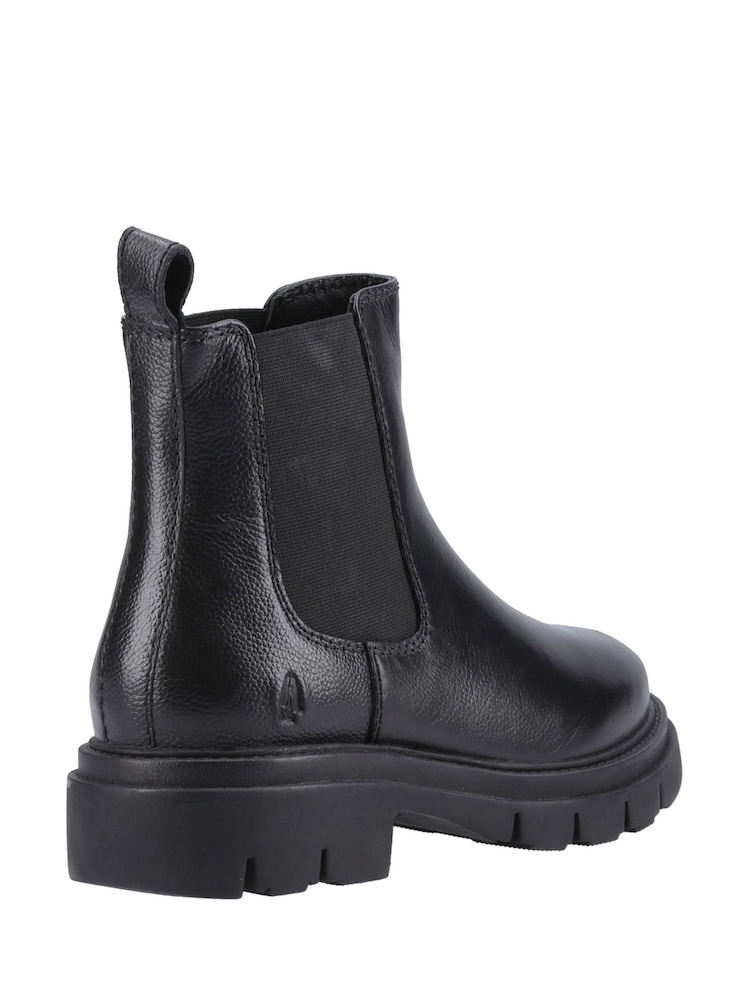 Hush Puppies Raya 2 Leather Chelsea Black Boots - Bild 3 von 3