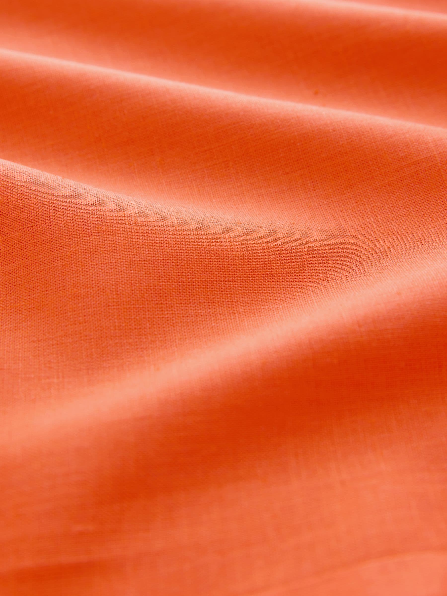 Buy Orange Pull On Wide Leg Trousers With Linen from Next USA