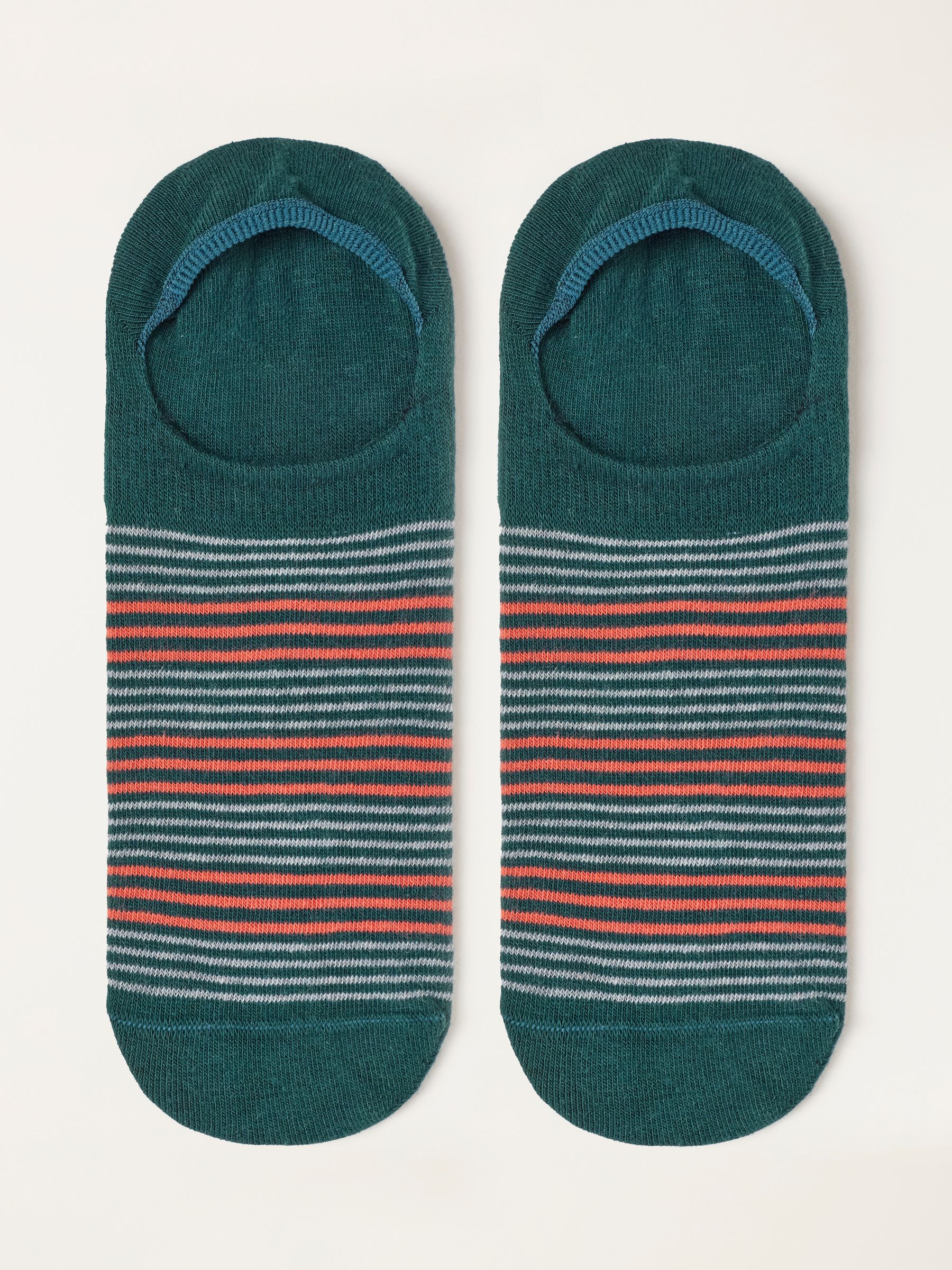 Fat Face Men's Socks - Green - Cotton Blend
