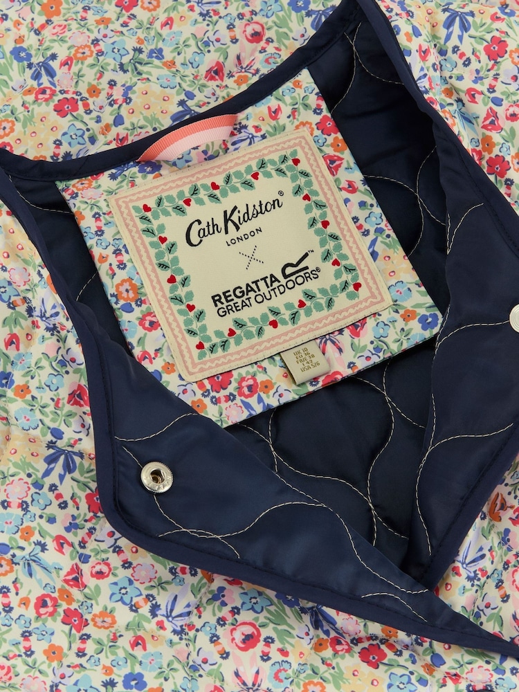 Regatta Natural Cath Kidston Quilted Jacket - Image 11 of 11