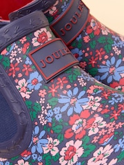 Navy & Red Floral - Joules Kids Ankle Wellies - Պատկեր 5 6-ից
