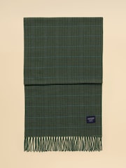 Blue & Green Gingham - وشاح Langtree من Joules - Image 5 of 6