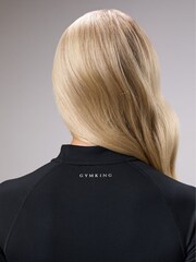 Gym King Black 365 LS Full Zip Funnel - Image 5 of 12