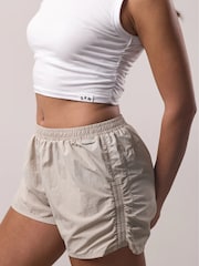 Gym King White Ruched Jersey Tank - Image 7 of 9