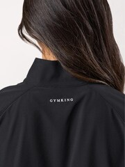 Gym King Black Woven Windbreaker - Image 10 of 10