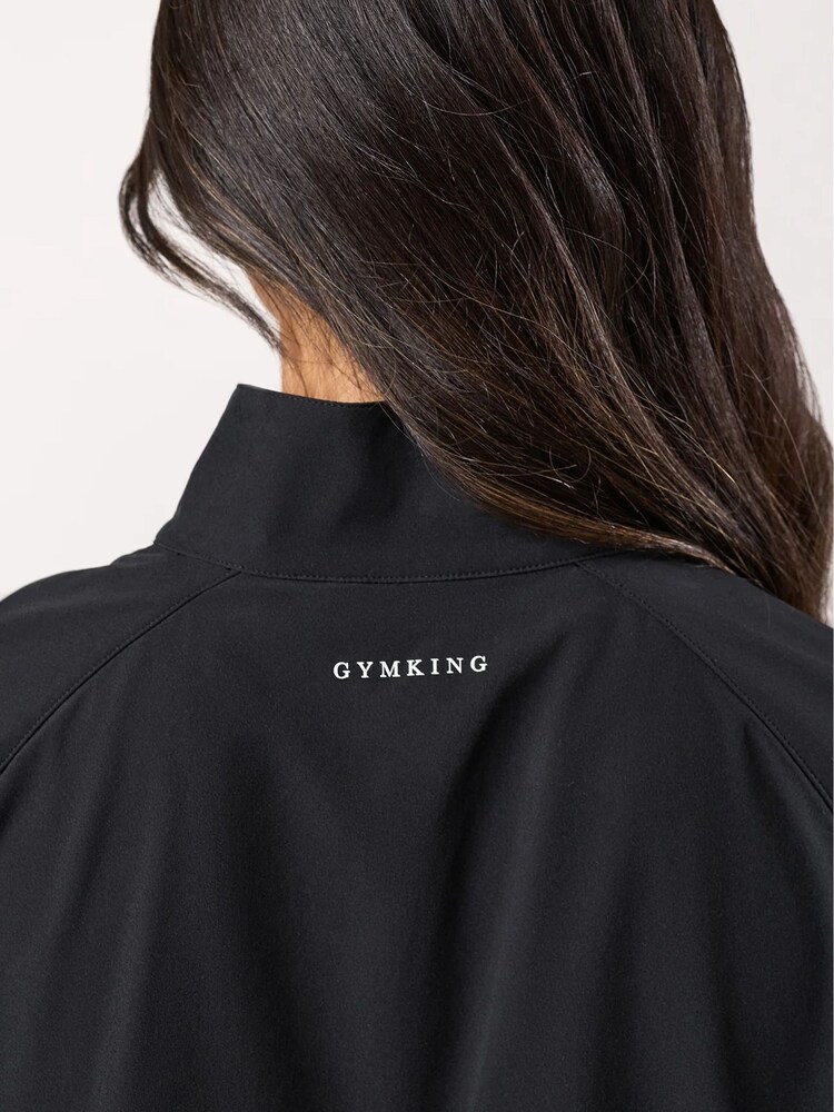Gym King Black Woven Windbreaker - Image 10 of 10