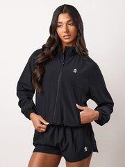Gym King Black Woven Windbreaker - Image 2 of 10