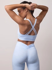 Gym King Blue 365 Scrunch Bra - Image 6 of 14