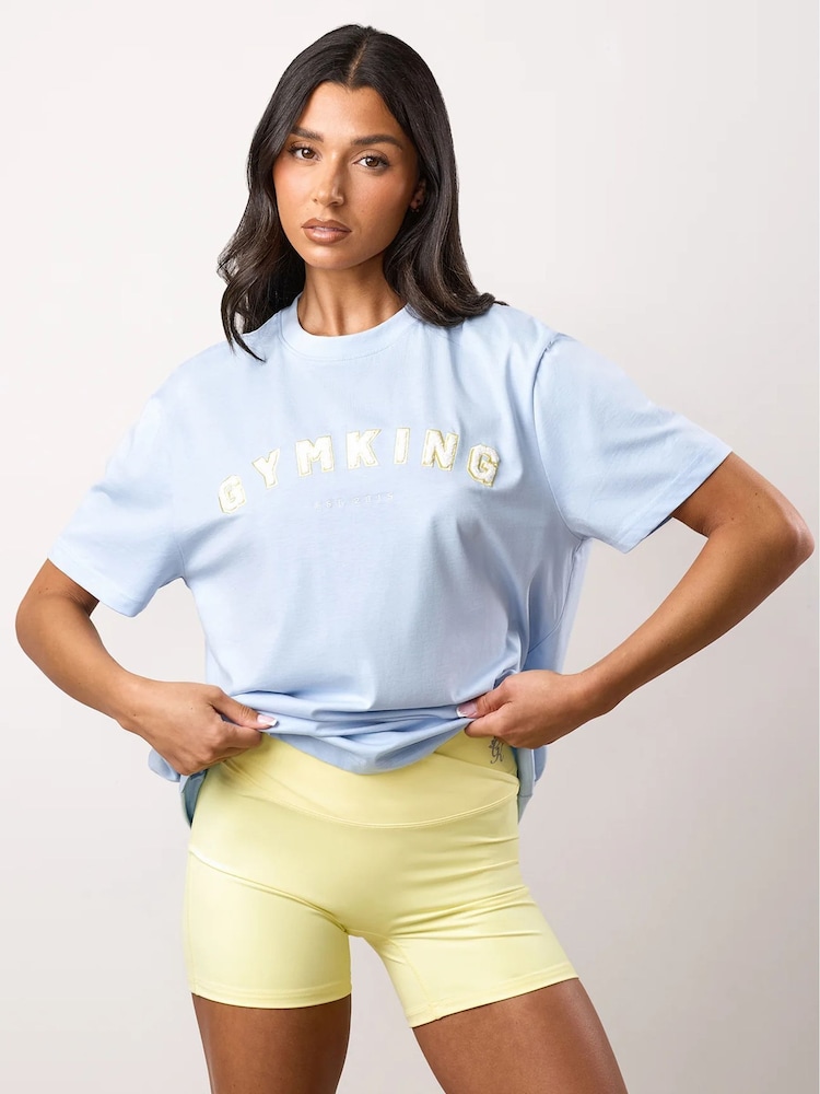 Gym King Shadow Boyfriend T-Shirt - Imagem 1 de 12