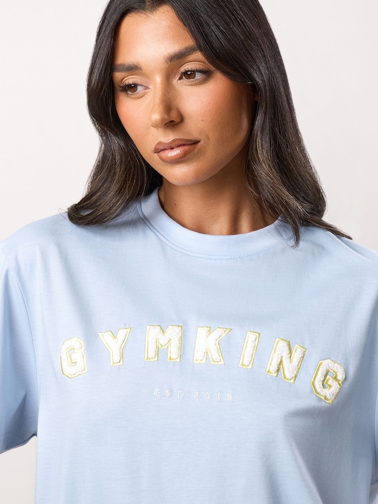 Gym King Shadow Boyfriend T-Shirt - Imagem 12 de 12