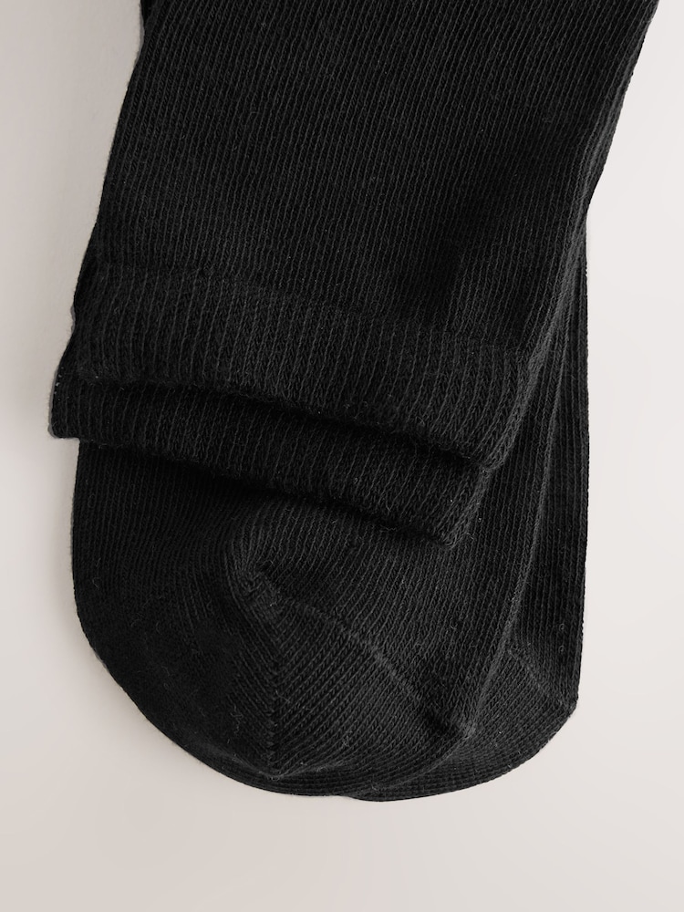 Black Basic Ankle Socks 10 Pack - Image 4 of 4 Black Basic Ankle Socks 10 Pack - Image 4 of 4