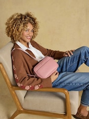 Joules Trent Pink Cross Body Bag - Image 4 of 9