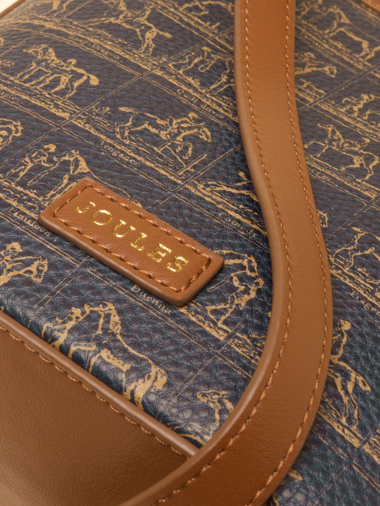 Joules Navy Horse Bucket Bag - Image 7 of 7