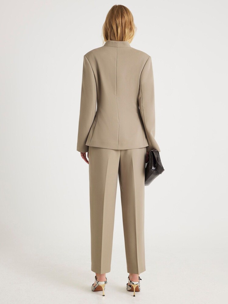 River Island Brown Straight Leg Trousers - Image 6 of 6