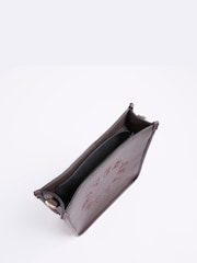 River Island Brown Medium Logo Messenger Cross-Body Bag - Image 4 of 6