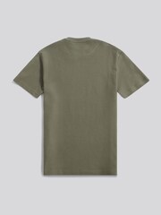 U.S. Polo Assn Green Herringbone Texture T-Shirt - Image 2 of 3
