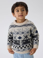 Name It White Long Sleeve Jumper - Image 1 of 5