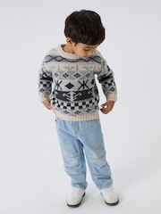 Name It White Long Sleeve Jumper - Image 2 of 5