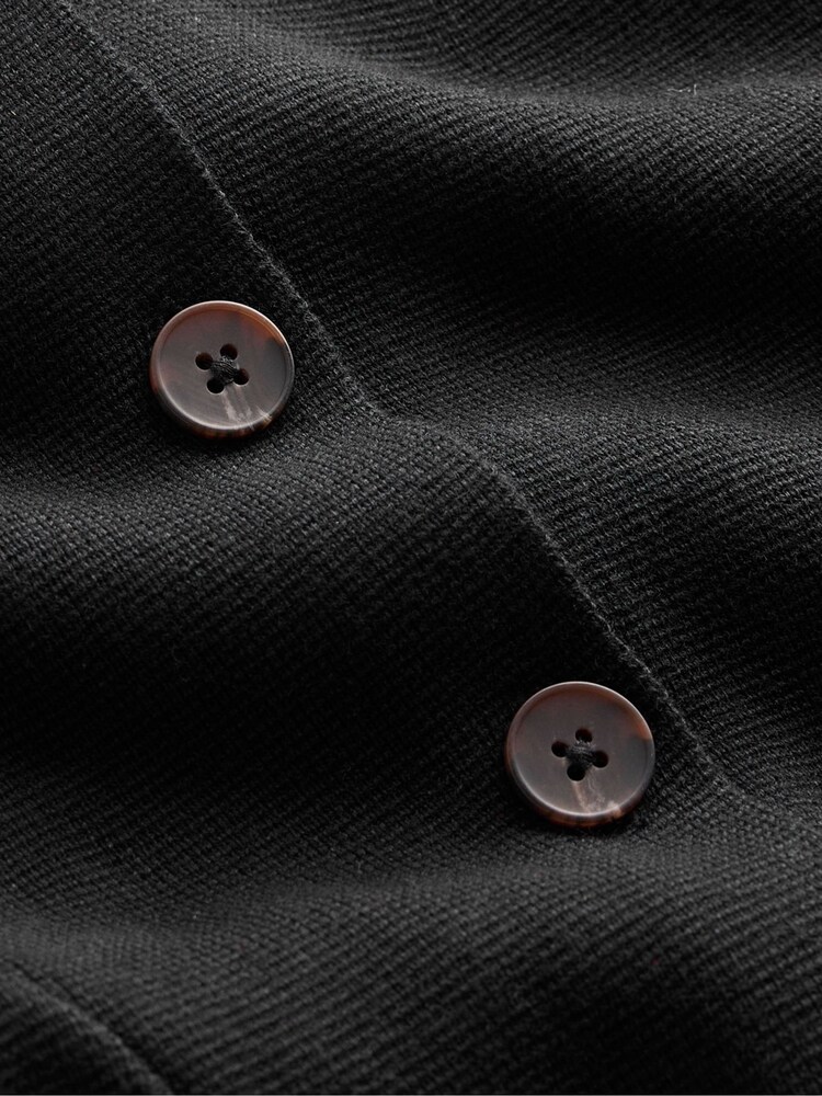 Boden Black Joanna Fitted Knitted Jacket - Image 6 of 6