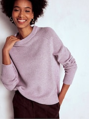 Boden Purple Tall Marion Merino Jumper - Image 2 of 6