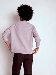 Boden Purple Tall Marion Merino Jumper - Image 4 of 6
