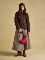Joules Tessie Red Tweed Headband - Image 2 of 7