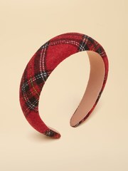 Joules Tessie Red Tweed Headband - Image 4 of 7