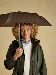 Joules Rayne Brown Leopard Umbrella - Image 1 of 8