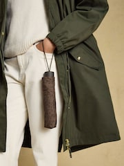 Joules Rayne Brown Leopard Umbrella - Image 4 of 8